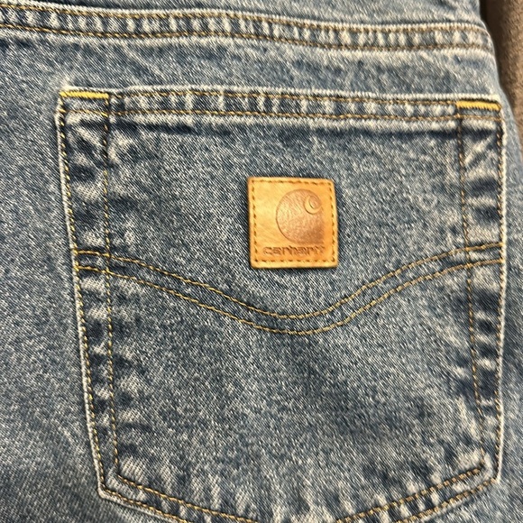 Mens carhartt lined jeans​ - Picture 8 of 8